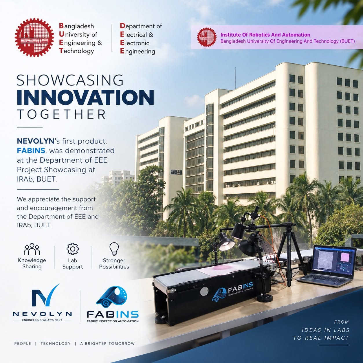 First FABINS Prototype Showcased at BUET IRAB