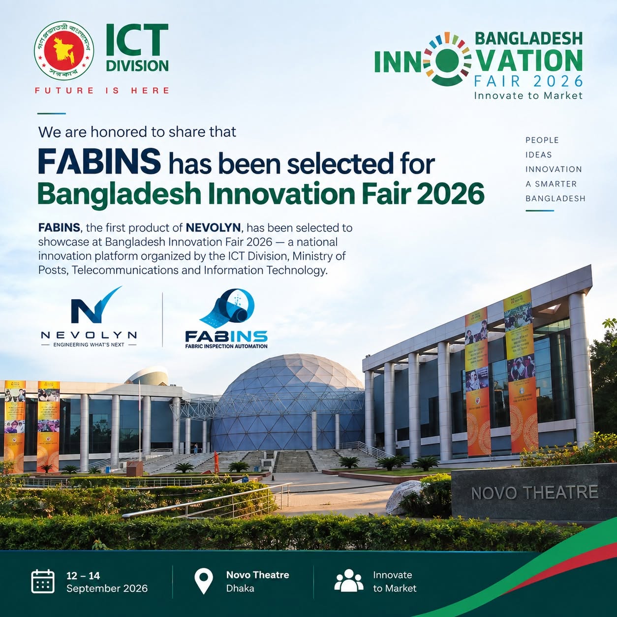 Bangladesh Innovation Fair 2026 - Top 50 Selection & Showcase