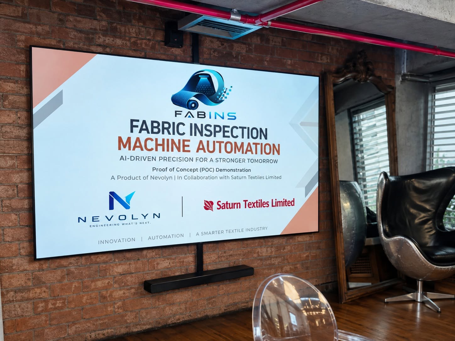 First POC Demonstration of FABINS Successfully Completed at Saturn